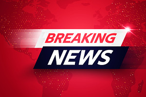 TV Breaking News Banner Background, a Background Graphic by Black White Mouse Design
