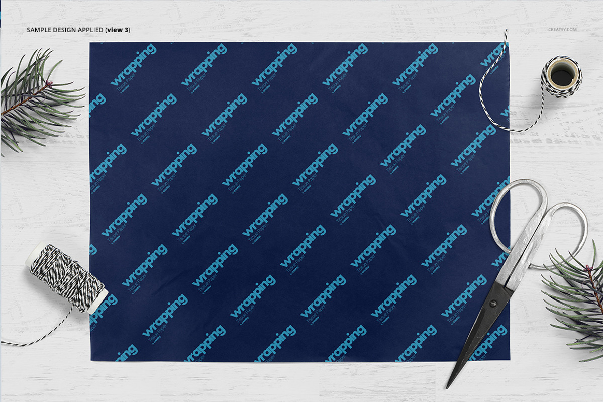 Wrapping Tissue Paper Mockup Set, a Pens & Pencil Mockup by creatsy5 (Photo 9 of 54)