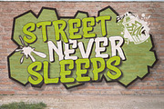 Scribble Pop - Street Graffiti Font, a Handwritten Font by twinstd (Thumbnail 4 of 9)