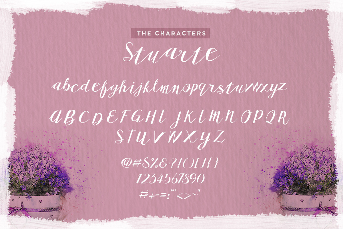 Stuarte Font preview 2