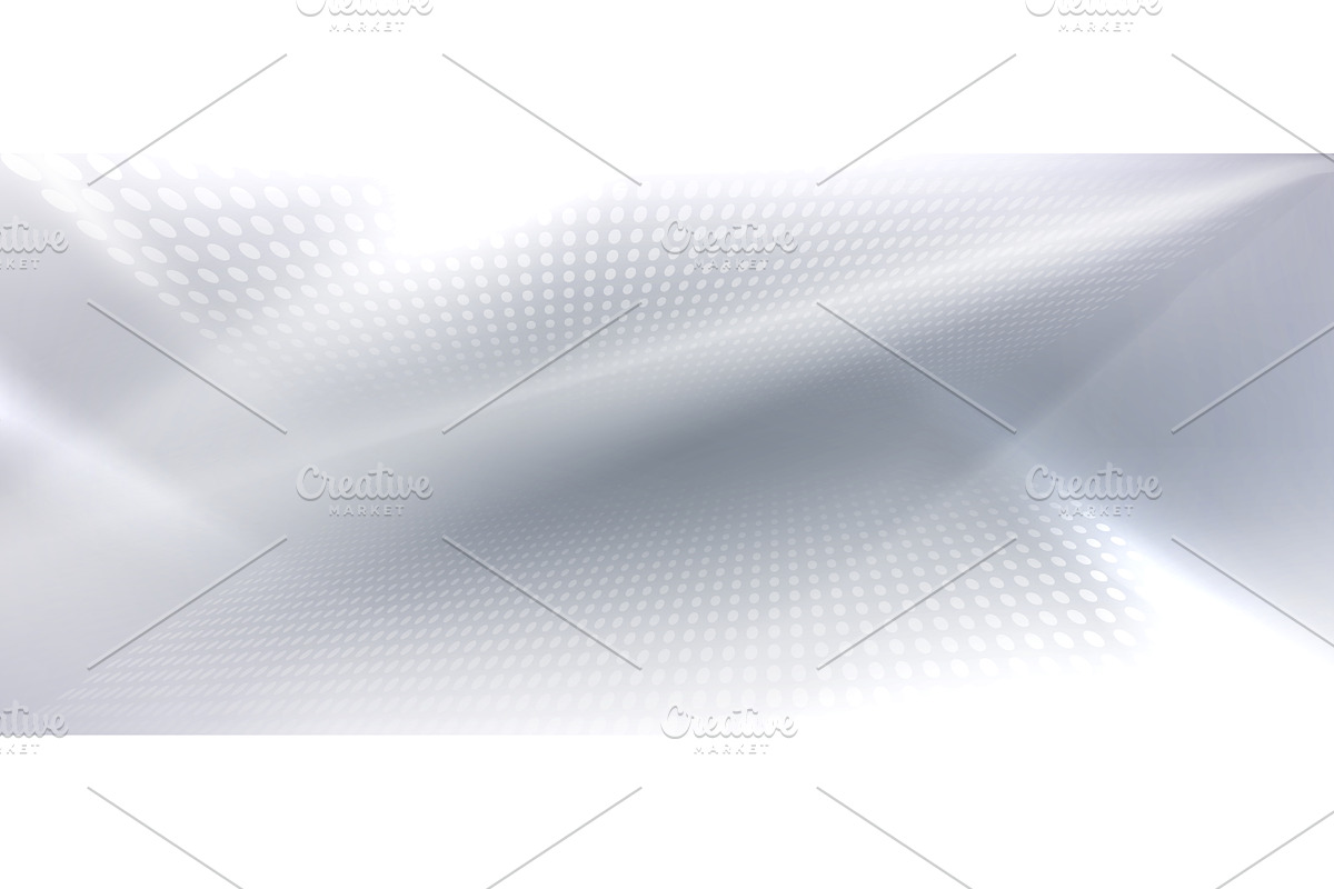 Gray tech background with dot, a Technology Illustration by art PVP - market