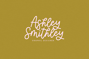 Kindly Handwritten Script Font