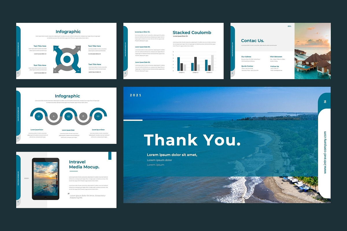 INTRAVEL Business Keynote Template, a Presentation Template by Rizki Herdian (Photo 6 of 6)