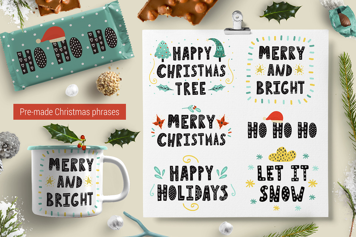 Happy Christmas Trees Collection, a Decorative Illustration by Gulnara Sabirova (Photo 12 of 13)