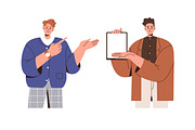 People pointing, presenting set, a Person Illustration by Good Studio (Thumbnail 3 of 5)