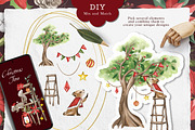 The Ultimate Christmas Forest, a Seasonal Illustration by Rachel Art Studio (Thumbnail 7 of 11)