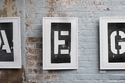 Sparque - Stencil Font, a Font by Craft Graphic Type (Thumbnail 3 of 8)