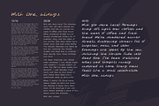 Proto Handscript, a Font by Crafted by AKD (Thumbnail 10 of 10)