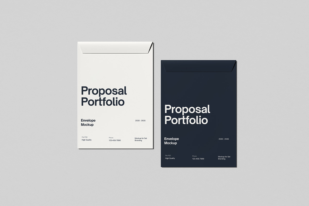 Corporate Envelope Mockup, a Packaging Mockup by AnasStudio (Photo 3 of 7)
