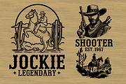 Western Groove - Western Font, a Serif Font by Sronstudio (Thumbnail 5 of 12)