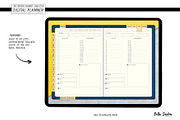 Navy Digital Planner for Goodnotes, a Stationery Template by Bella+Sophia Creative (Thumbnail 5 of 6)