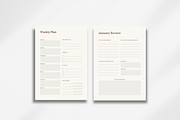 2024 Digital Planner Canva, a Stationery Template by The Chaos Project (Thumbnail 5 of 7)