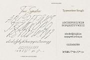 True Signature - Handwriting Script, a Script Font by AndrewPixelType (Thumbnail 13 of 14)
