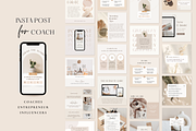 Coach Instagram Post Template, a Social Media Template by ShopRShop (Thumbnail 1 of 9)