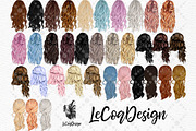 Cheerleaders Clipart, Girls clipart, a Person Illustration by LeCoqDesign (Thumbnail 3 of 8)