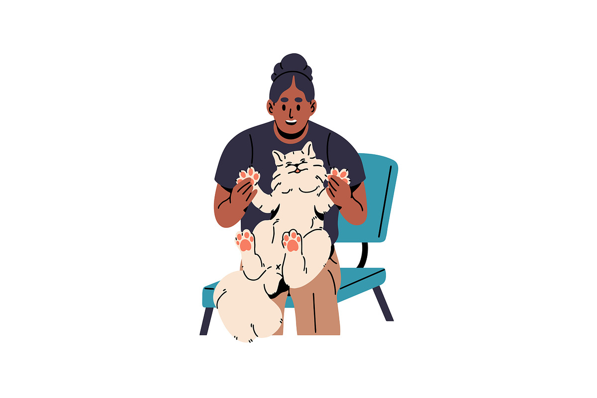 Pet, dog & cat grooming salon set, an Animal Illustration by PaperTrident (Photo 2 of 8)