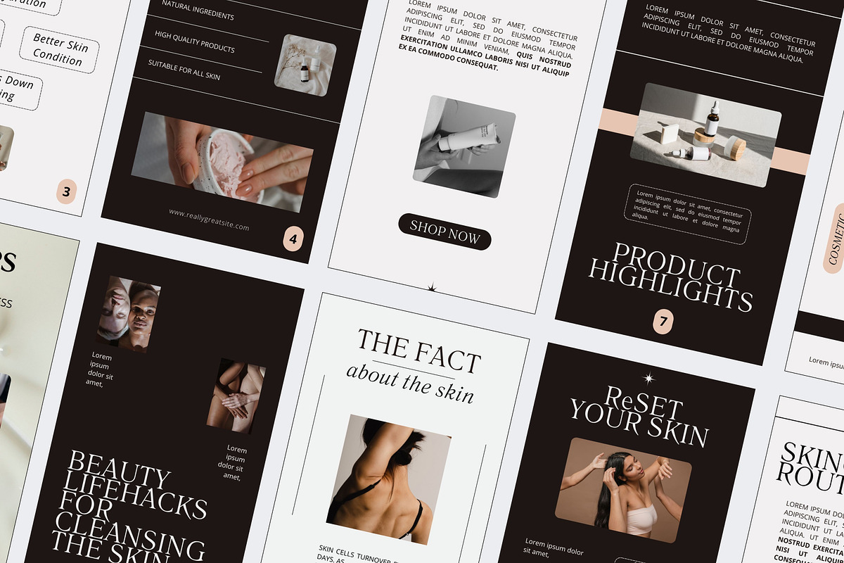 BROWN – Beauty Instagram Story, a Social Media Template by AESTETHIC_STUDIO (Photo 4 of 9)