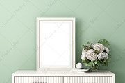 Mock up, Frame mockup in interior, a Product Mockup by Mockup Shop (Thumbnail 2 of 2)