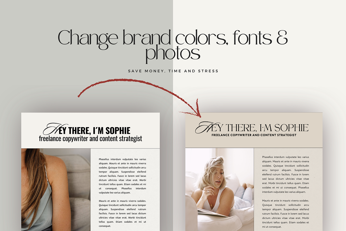 Canva Copywritting Kit Sophia, a Social Media Template by Lovely Confetti (Photo 4 of 9)