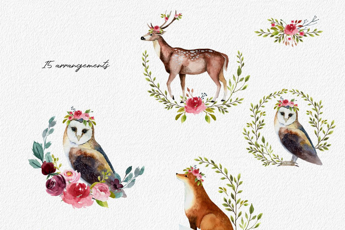Woodland walk, an Animal Illustration by Youksy (Photo 4 of 10)