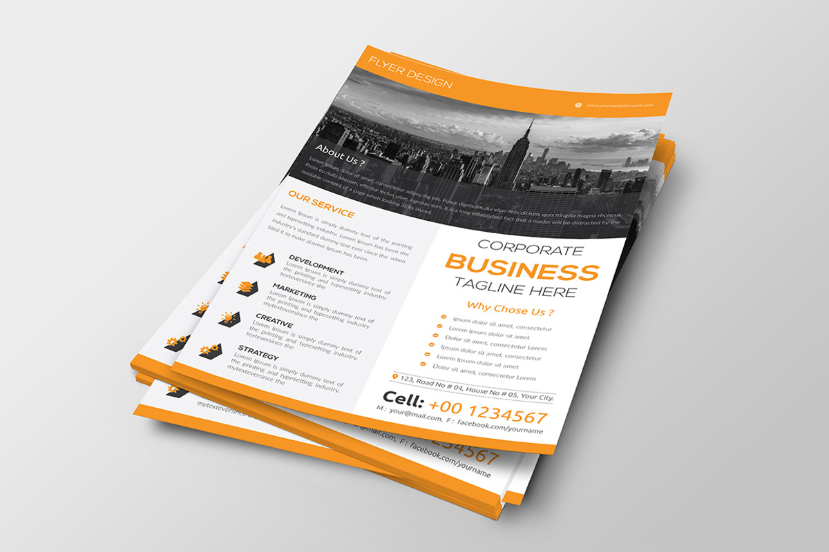 Business Flyer, a Flyer Template by themexriver (Photo 2 of 2)