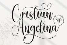 Cristian Angelina | Script Font