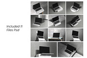 MacBook Pro 14 Mockup, a Mac Mockup by Graphicbars (Thumbnail 13 of 13)