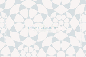 Bright Geometry, a Pattern Graphic by MalyskaStudio