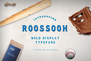 Roossooh, a Slab Serif Font by Fontdation (Thumbnail 1 of 6)