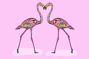 FLAMINGO, an Illustration by Tanya Akhmett (Thumbnail 2 of 11)