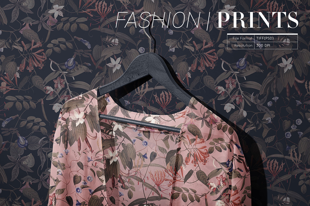 Botanique Luxe Pattern Designs, a Pattern Graphic by TSTUDIO (Photo 7 of 12)