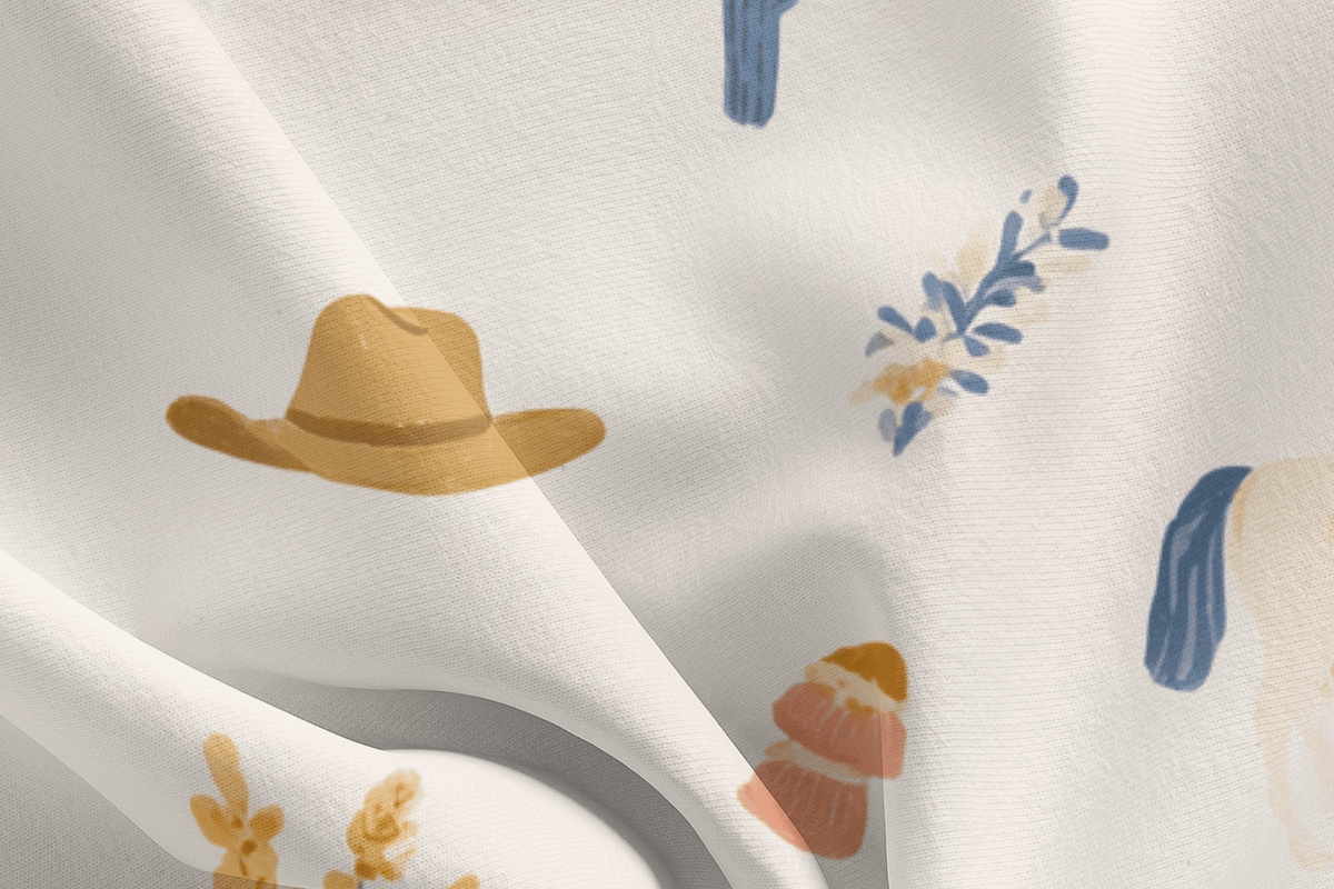 Western Cowboy Rodeo Seamless Patter, a Pattern Graphic by Pati Charm Studio (Photo 7 of 7)
