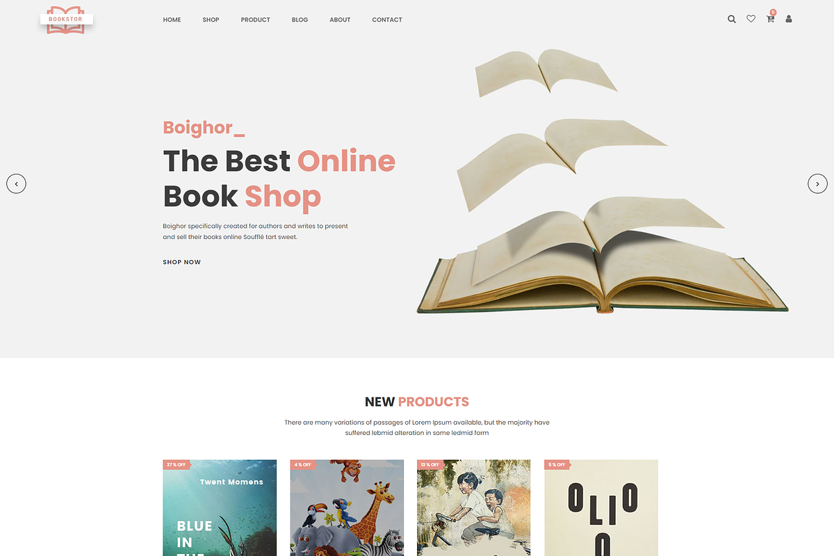 Books Library Shopify Theme, a Shopify Template by HasThemes