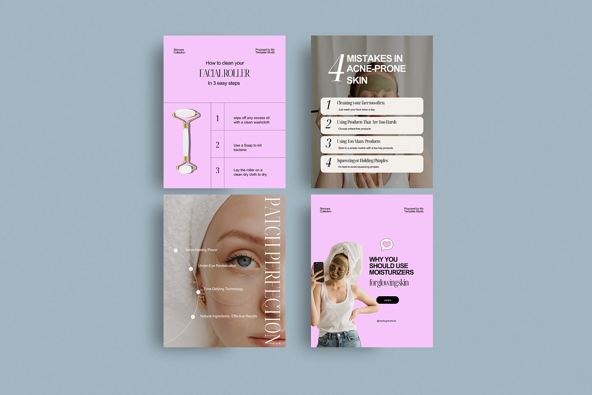 Skincare Coach Instagram Template 01, a Social Media Template by My Template Studio (Photo 15 of 23)