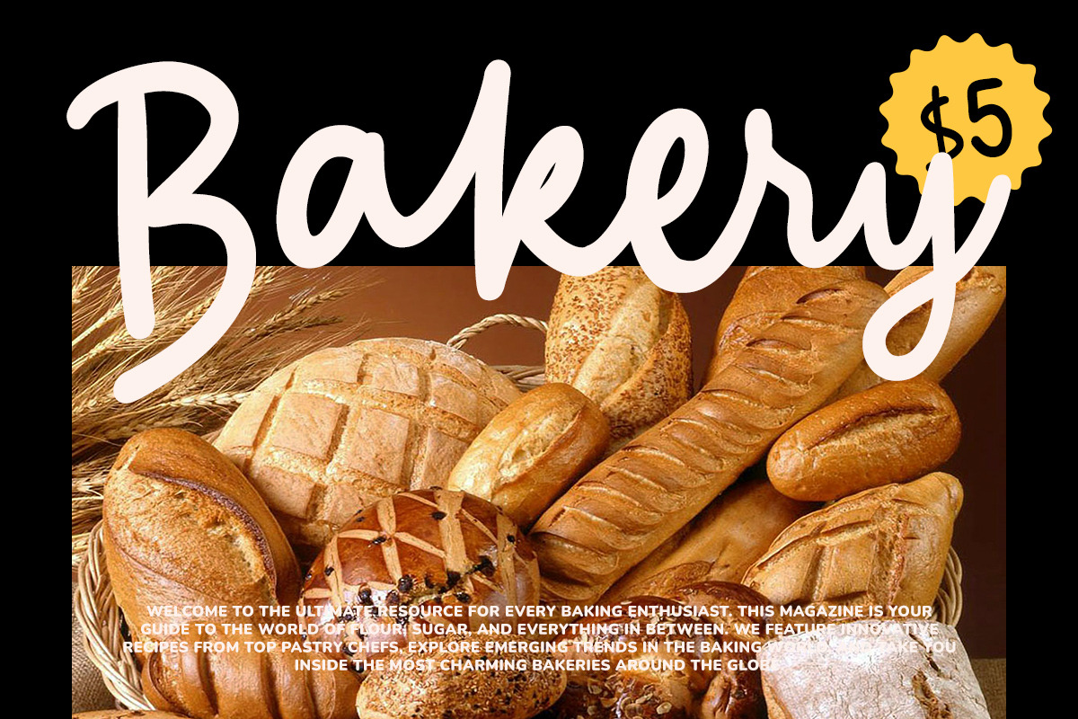 Palate Notes Script, a Script Font by Portocraft (Photo 7 of 10)