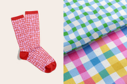 Funky Stripes & Checks Patterns, a Pattern Graphic by Felizabeth Design (Thumbnail 7 of 12)