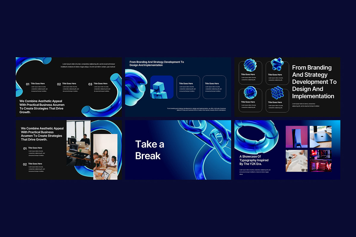 Mona - Business Powerpoint Template, a Presentation Template by Eklip Studio (Photo 4 of 6)
