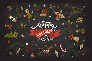 Happy Holidays Card Template
