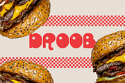 DROOB - Display Font, a Sans Serif Font by Boril Std (Thumbnail 7 of 13)