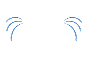 Cartoon tear drops icon. Sorrow cry, an Object Illustration by the8monkey