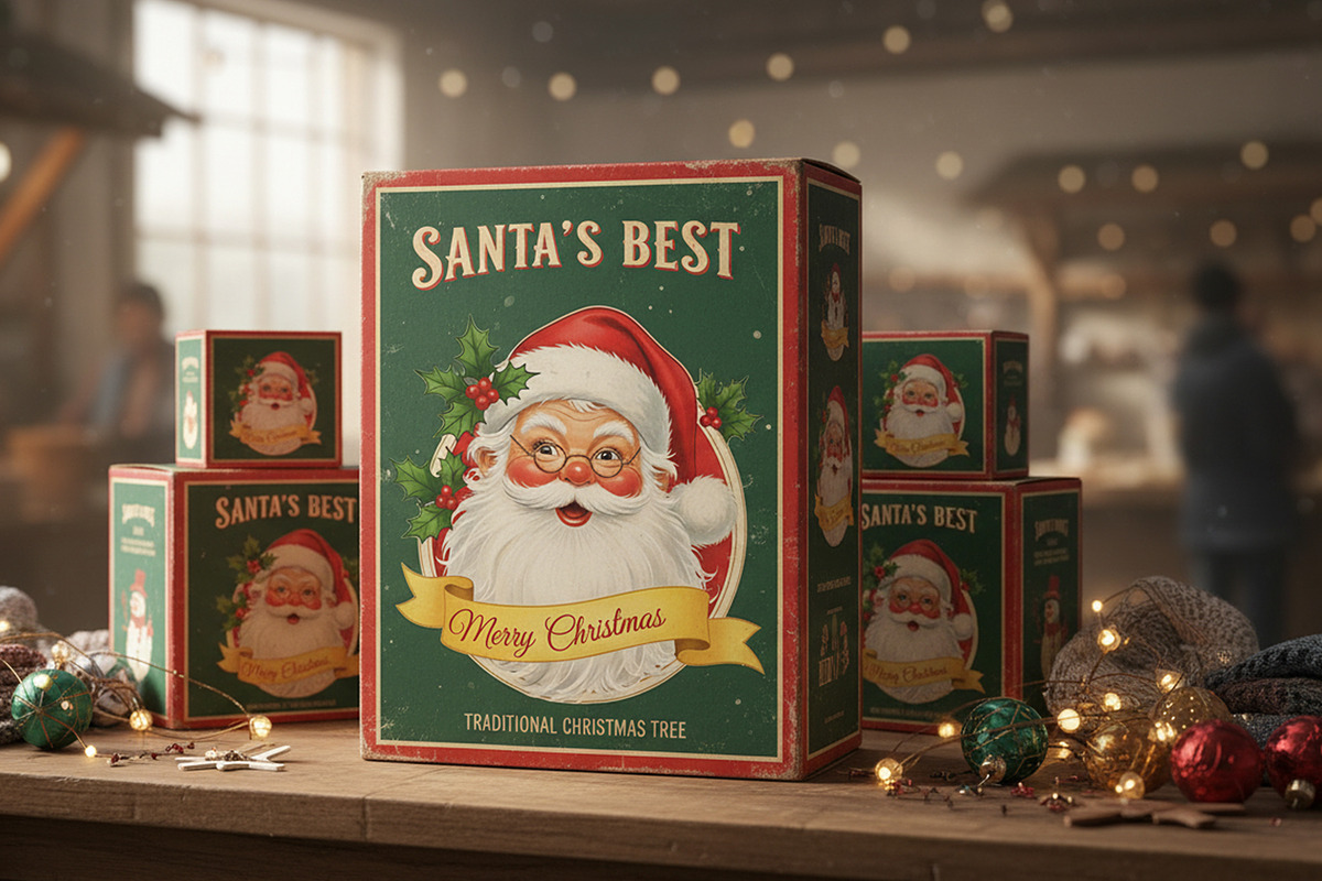 Vintage Christmas ClipArt Collection, an Illustration by SavinV (Photo 4 of 7)