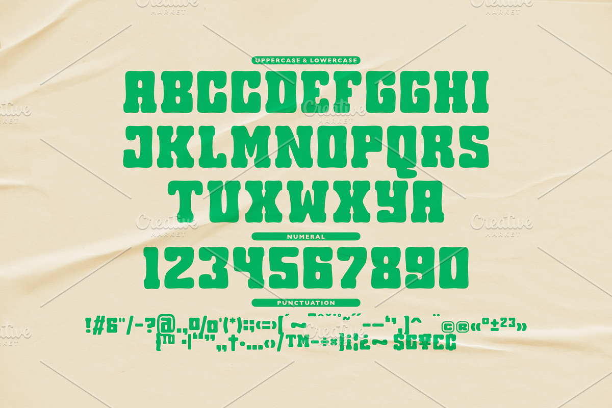 Grow Summer-Retro Display Font, a Serif Font by Linecreative (Photo 3 of 6)