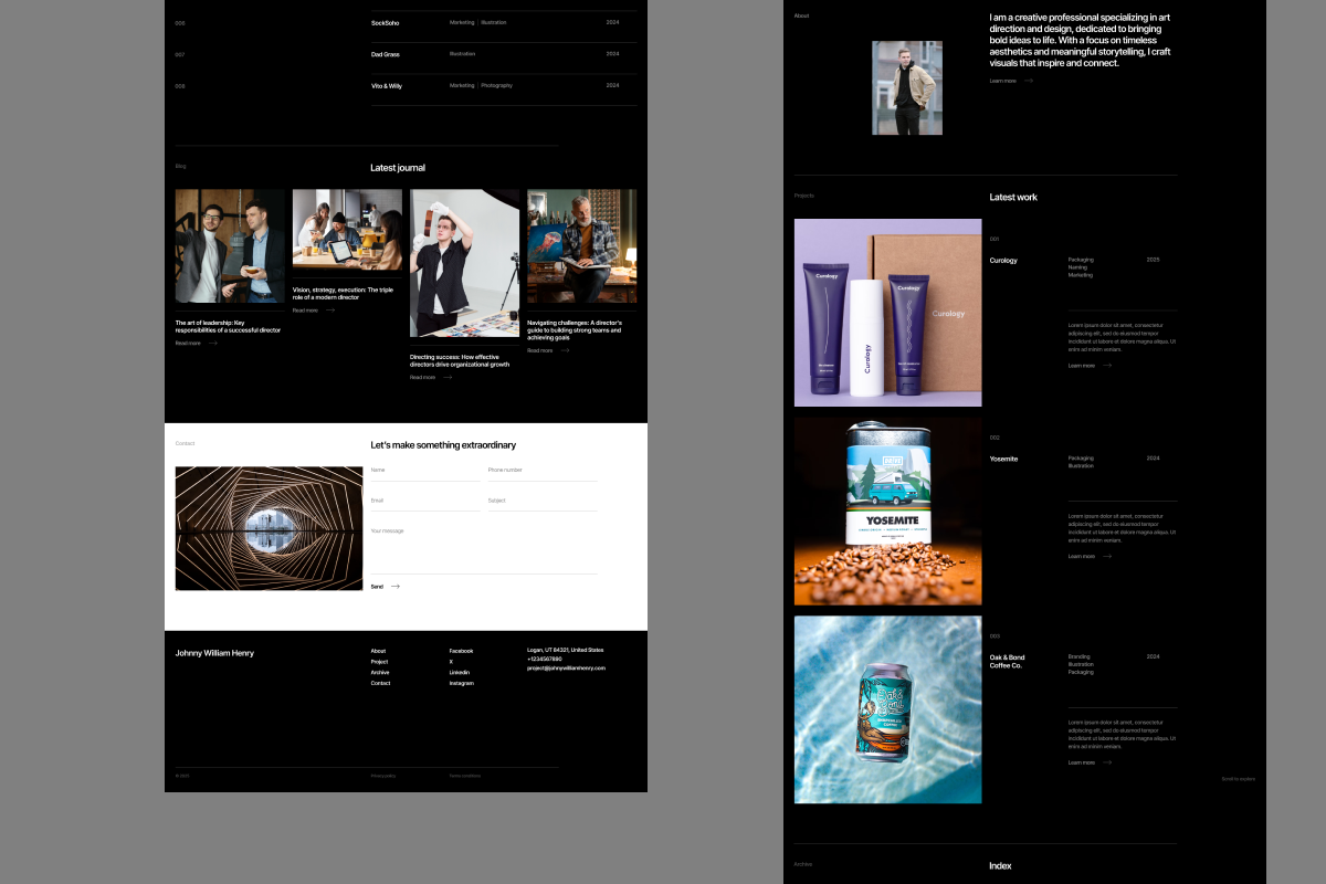10 Figma Landing Page Templates, a Landing Page Template by zroch design (Photo 13 of 32)