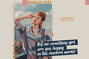 Bradles Font, a Script Font by Fontruly (Thumbnail 3 of 5)