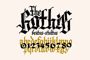 Gothic font - 11, a Blackletter Font by GeekClick (Thumbnail 13 of 17)
