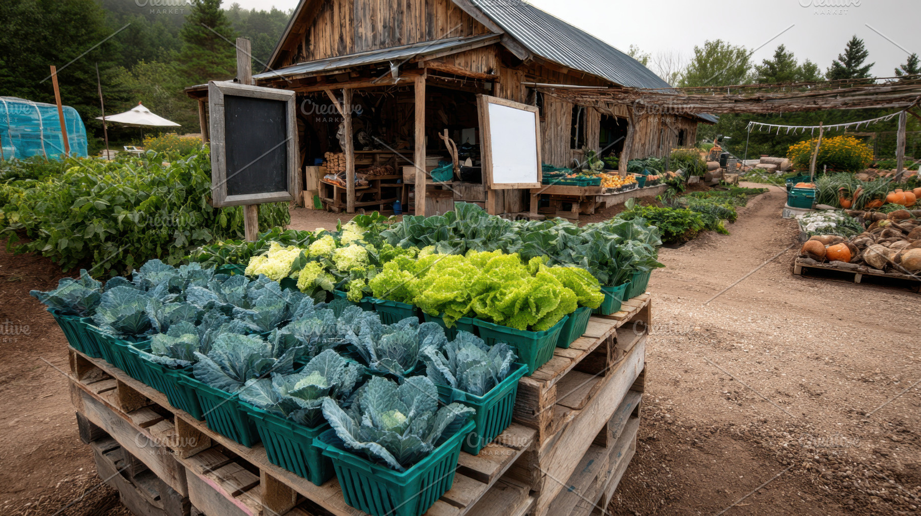 Fresh veggies at market, a Photo by Beautiful things