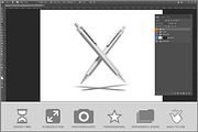 Ballpoint Pen Studio Background PSD, a Pens & Pencil Mockup by Bruno's Shop (Thumbnail 2 of 3)
