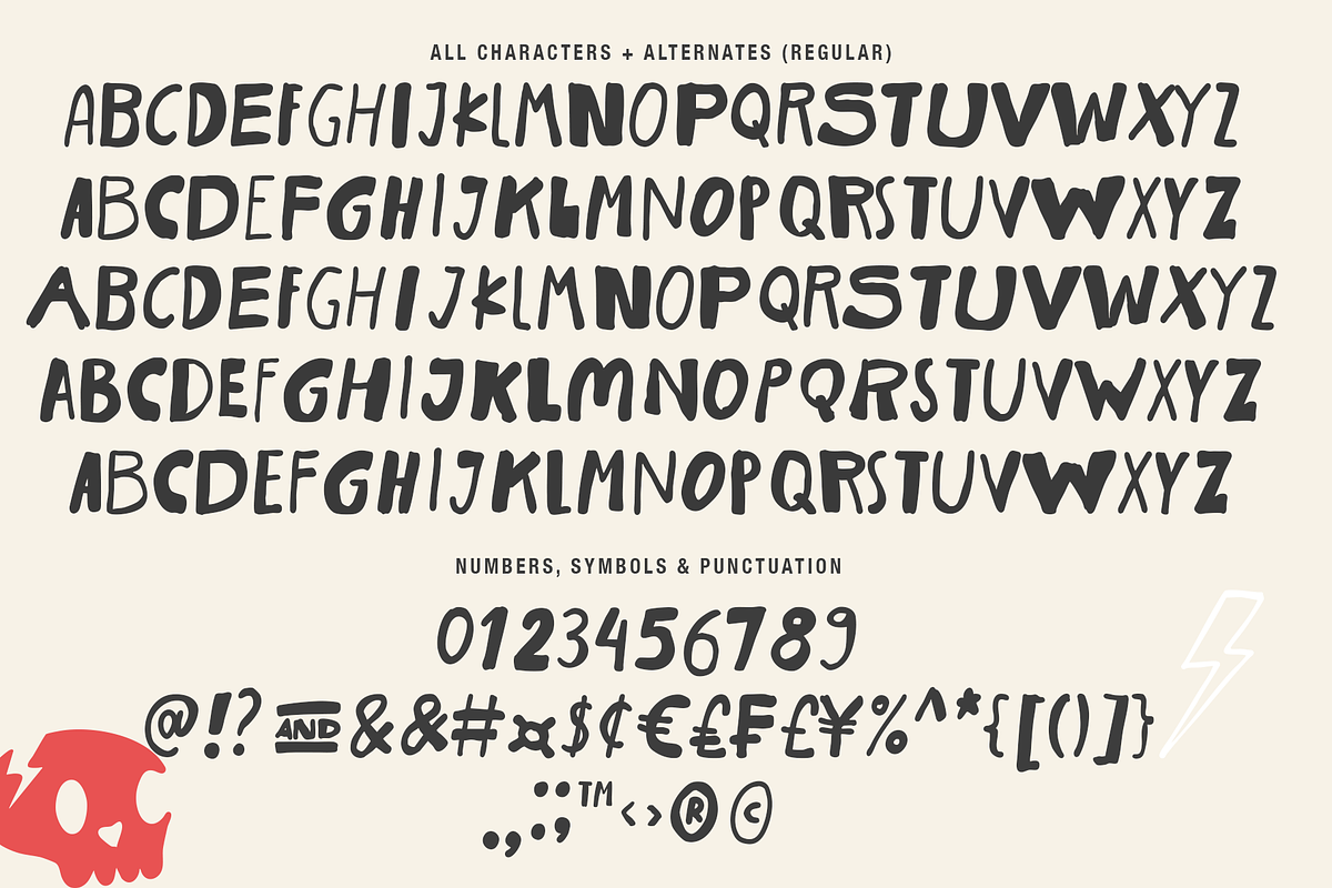 The Wild Copenhagen | Handmade Sans, a Sans Serif Font by Jolicia Type (Photo 8 of 13)