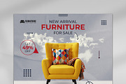 Furniture Social Media Banner Design, a Marketing Template by Photoshop Action (Thumbnail 2 of 26)