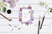BLOOMING SEASON watercolor clipart, a Seasonal Illustration by long summer (Thumbnail 11 of 15)